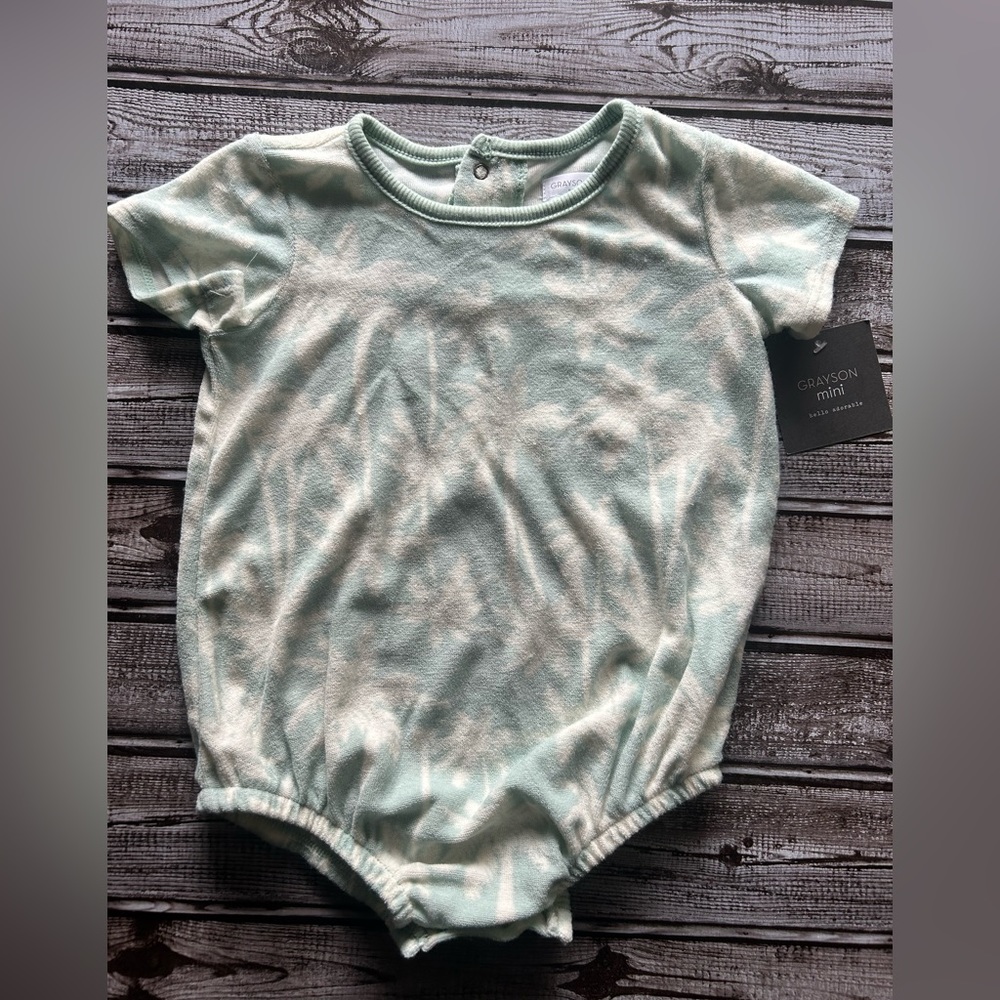 Grayson Treads - Grayson Mini Palm Print Onesie